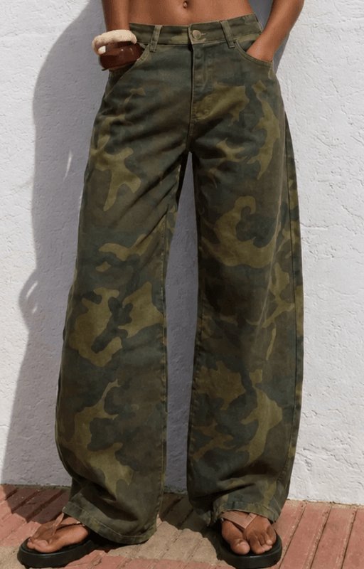 CAMO BARRELL JEANS