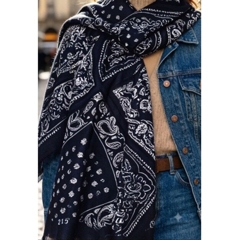 SCARF PAISLY