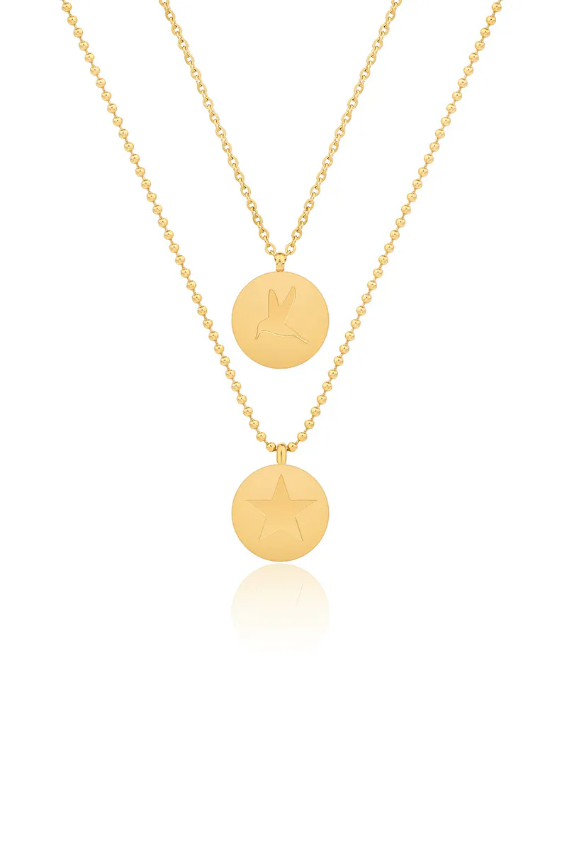 SIGNATURE GOLD NECKLACE