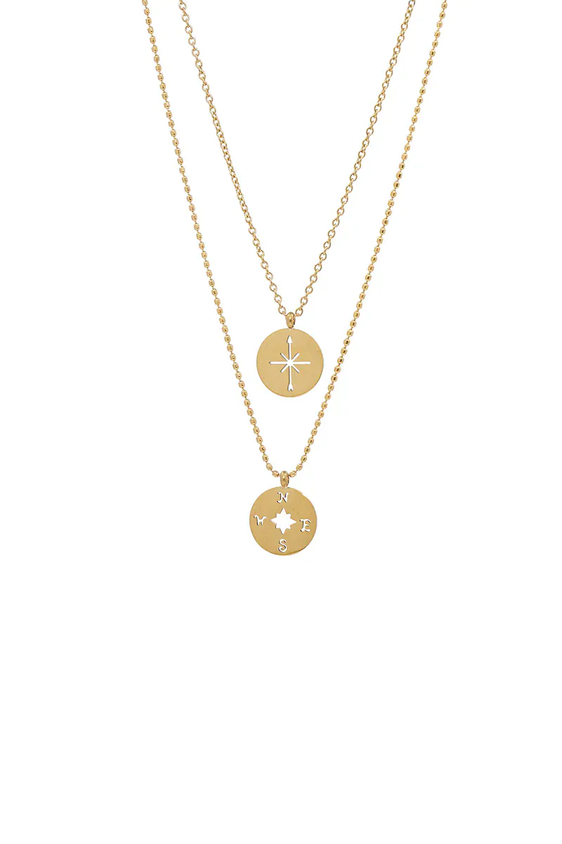 SIGNATURE COMPASS NECKLACE