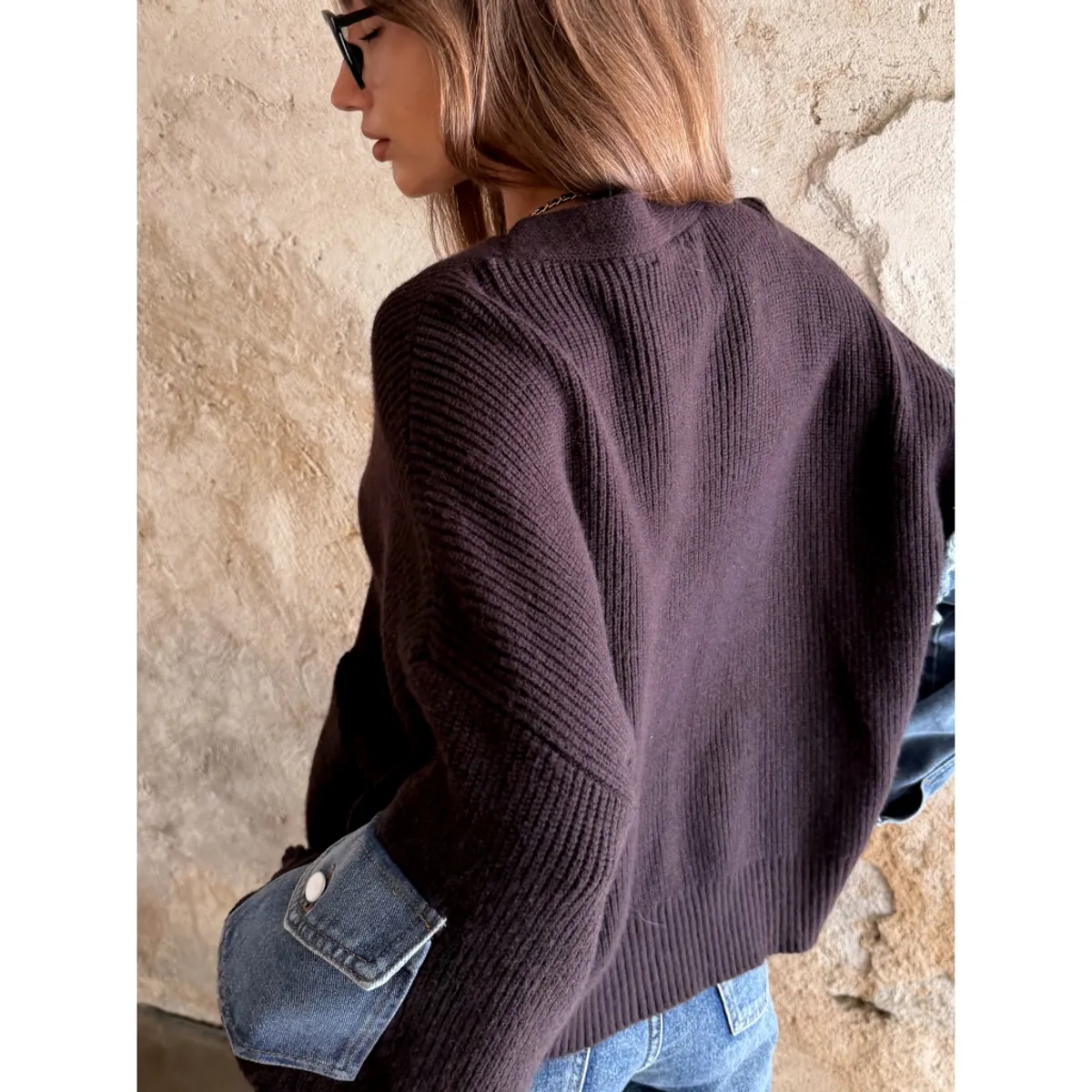 DENIM KNIT